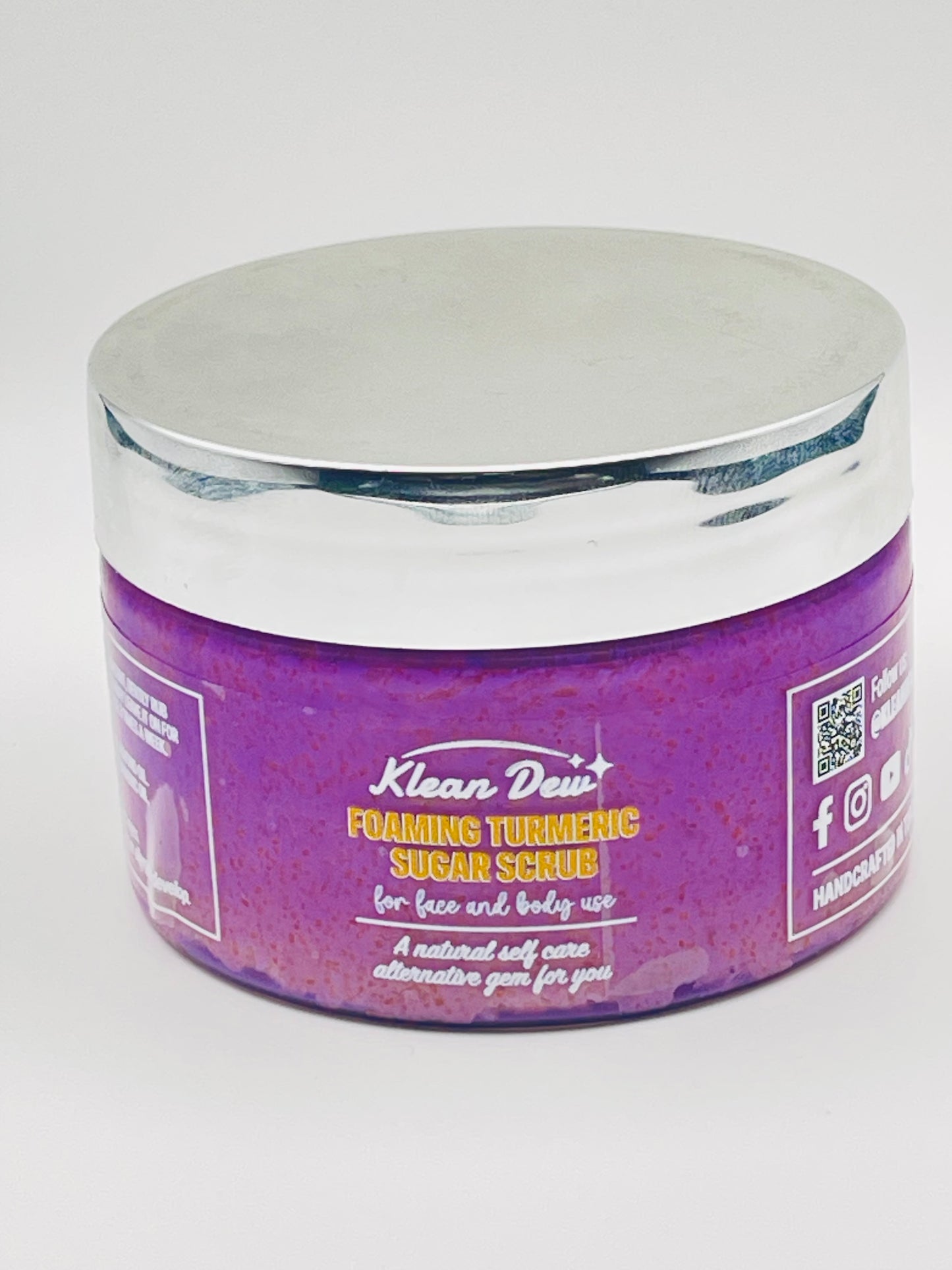 Foaming Turmeric Sugar scrub