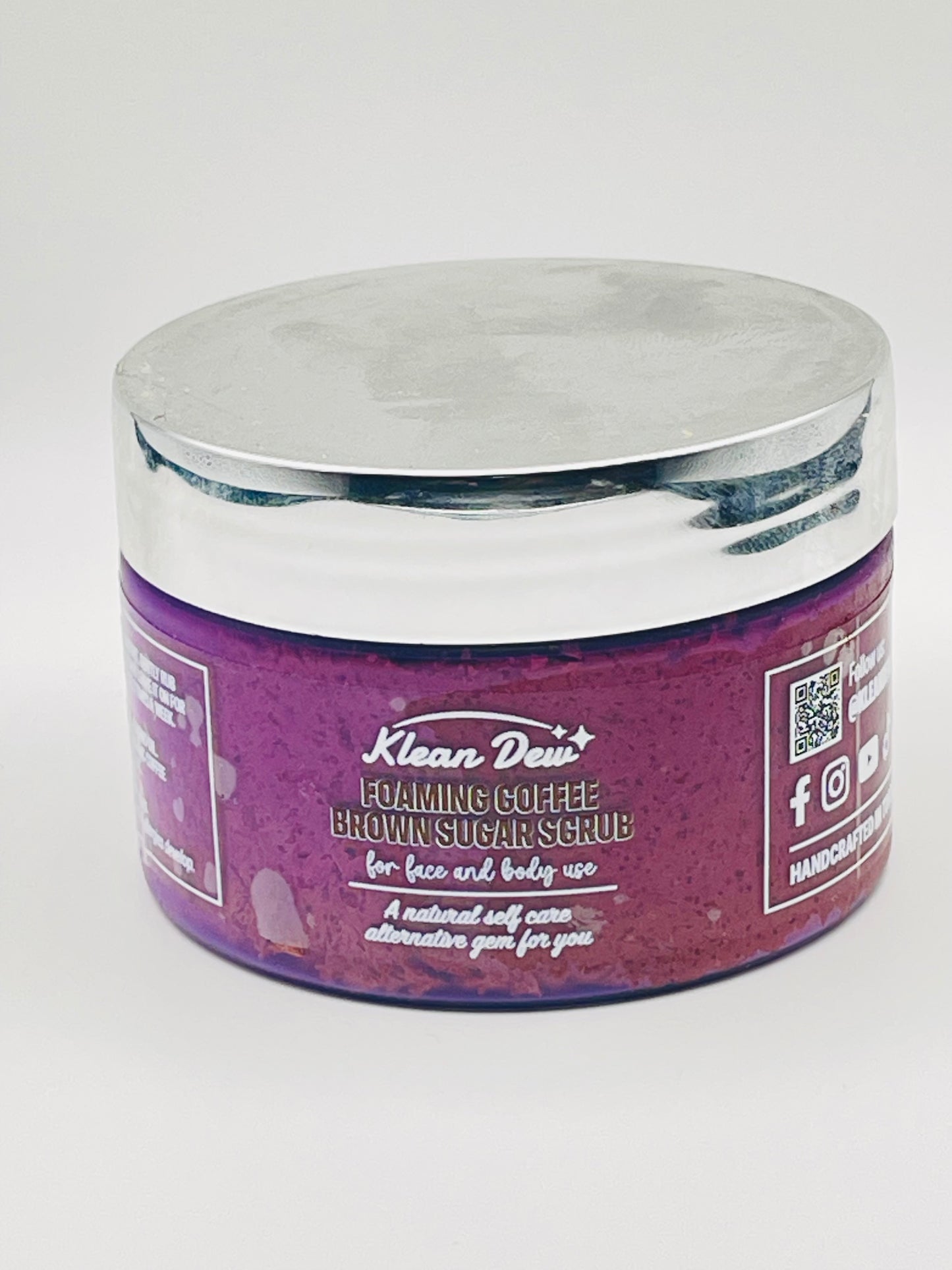 Foaming Coffee Brown Sugar scrub