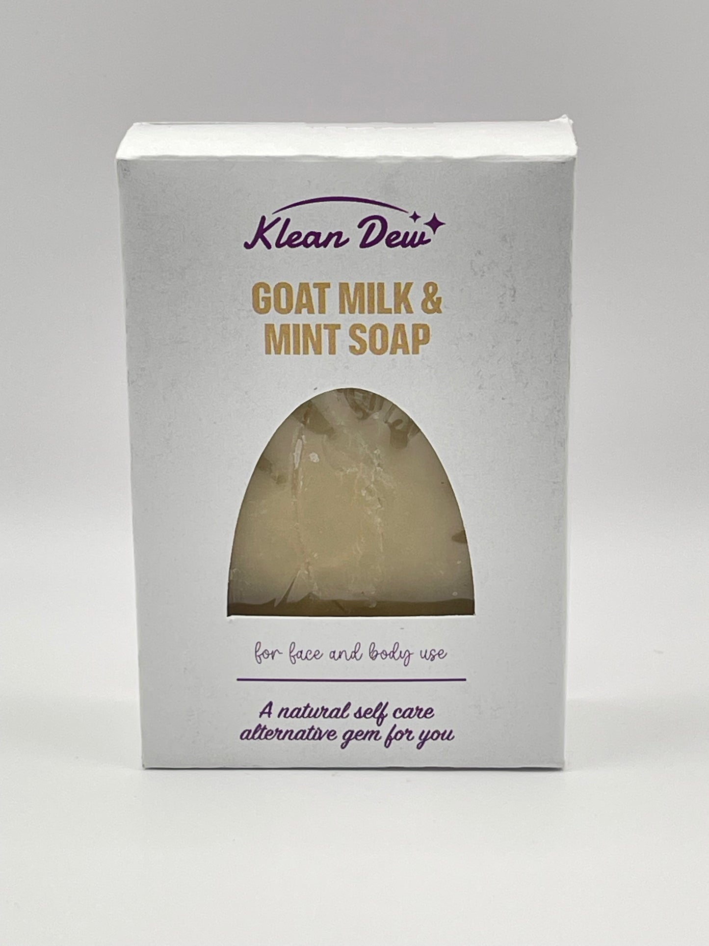Goat milk & mint soap