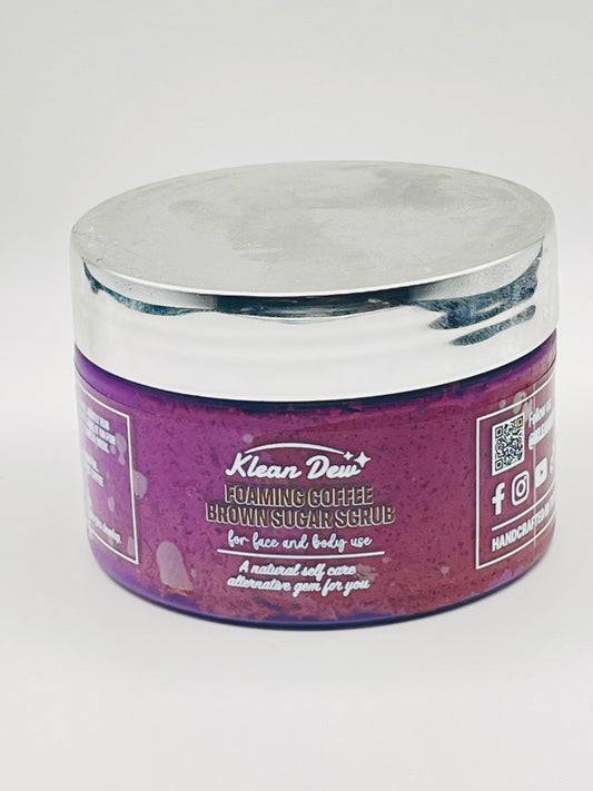 Foaming Coffee Brown Sugar scrub